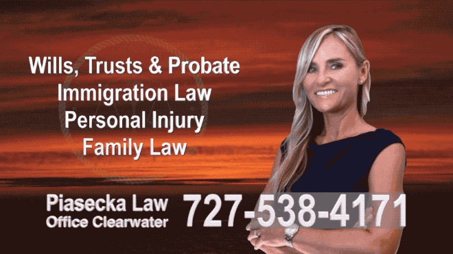 Palmetto  Wills, Trusts, Probate, Immigration, Lawyer, Attorney, Polish, Accidents, Personal Injury, Divorce, Family Law, Agnieszka Piasecka